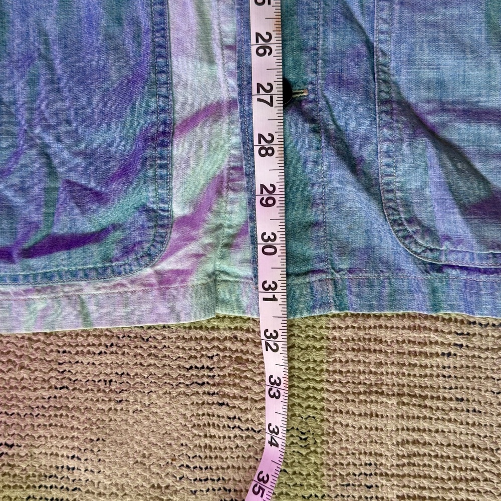 Men's Polo by Ralph Lauren Lightweight Patchwork Jean Blazer, XL - Picture 5 of 6